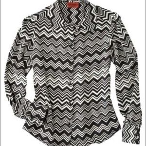 Missoni NEW button up blouse